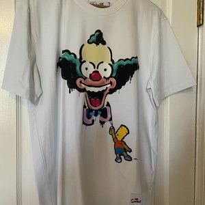 Krusty The Clown w/ Bart Simpson Decal T-Shirt